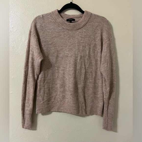 Quince Baby Alpaca Wool Diamond Stitch Crewneck Sweater size large - Picture 1 of 4